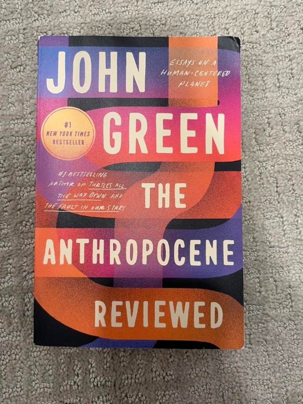 john Green's The Anthropocene Reviewed book